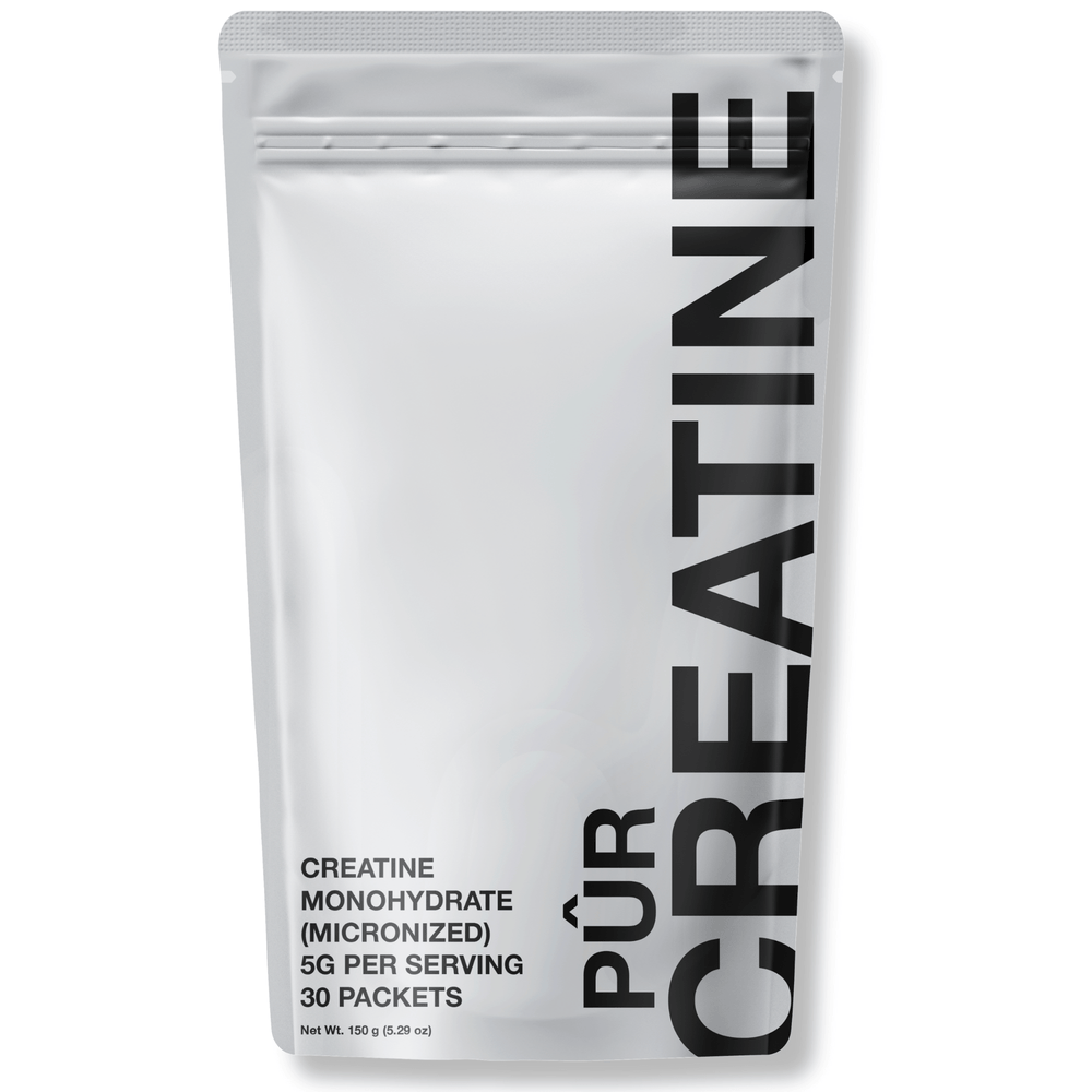 PÛR Creatine packaging details